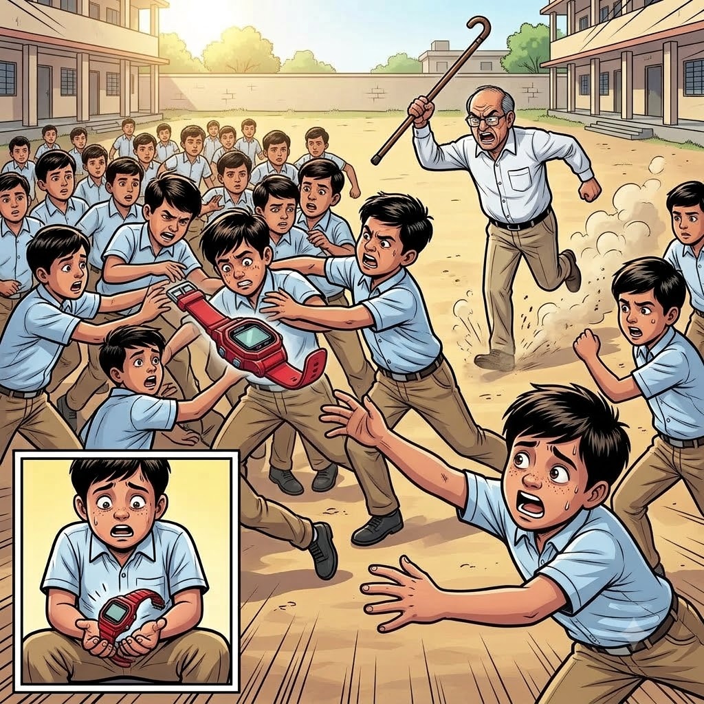 कबाड़ क्लब -- अज्ञात रक्षक और स्वचालित जल-तोप